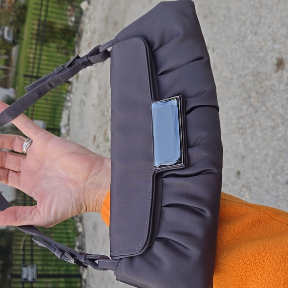 Kate Landry Satin Mini Handbag - Picture 10 of 13